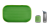 Подушка надувна Sea to Summit Aeros Premium Pillow Deluxe, 14х56х36 см, Lime (Green/Grey) 9