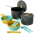 Набір посуду Sea to Summit Frontier UL Two Pot Cook Set, 14 предметів, на 4 персони