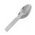 Набор столовый Sturm Mil-Tec® "GÖFFEL Folding Stainless Steel" Steel 2