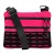 Тактическая мужская сумка через плечо HardKit RoKit Pink Black M с MOLLE и велкро 2