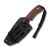 Ніж фіксований Civivi Gander Guibourtia Wood Sandvik 14C28N, коричневий 5