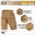 Шорти M-Tac Conquistador Flex Койот, coyote Brown 5
